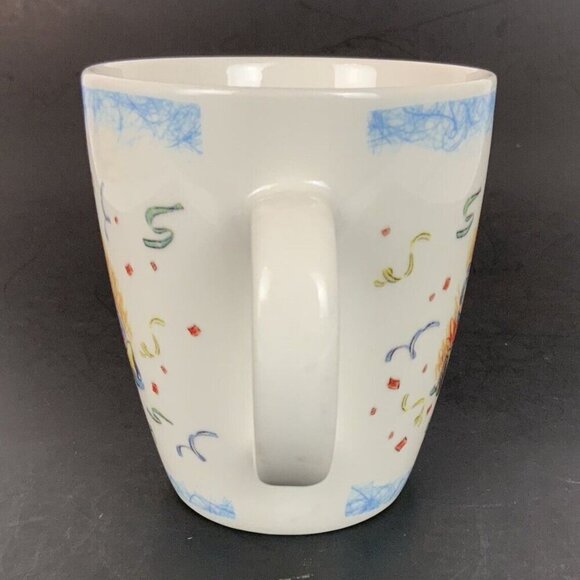Newtons Law Gotta Getta Gund Ceramic Birthday Boy Mug Cup 12 Oz - Picture 2 of 6
